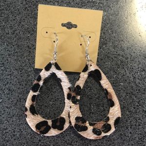 Leopard earrings